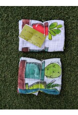 A Jane of All A Jane of All Handmade Burp Cloth - Hey, Shells!