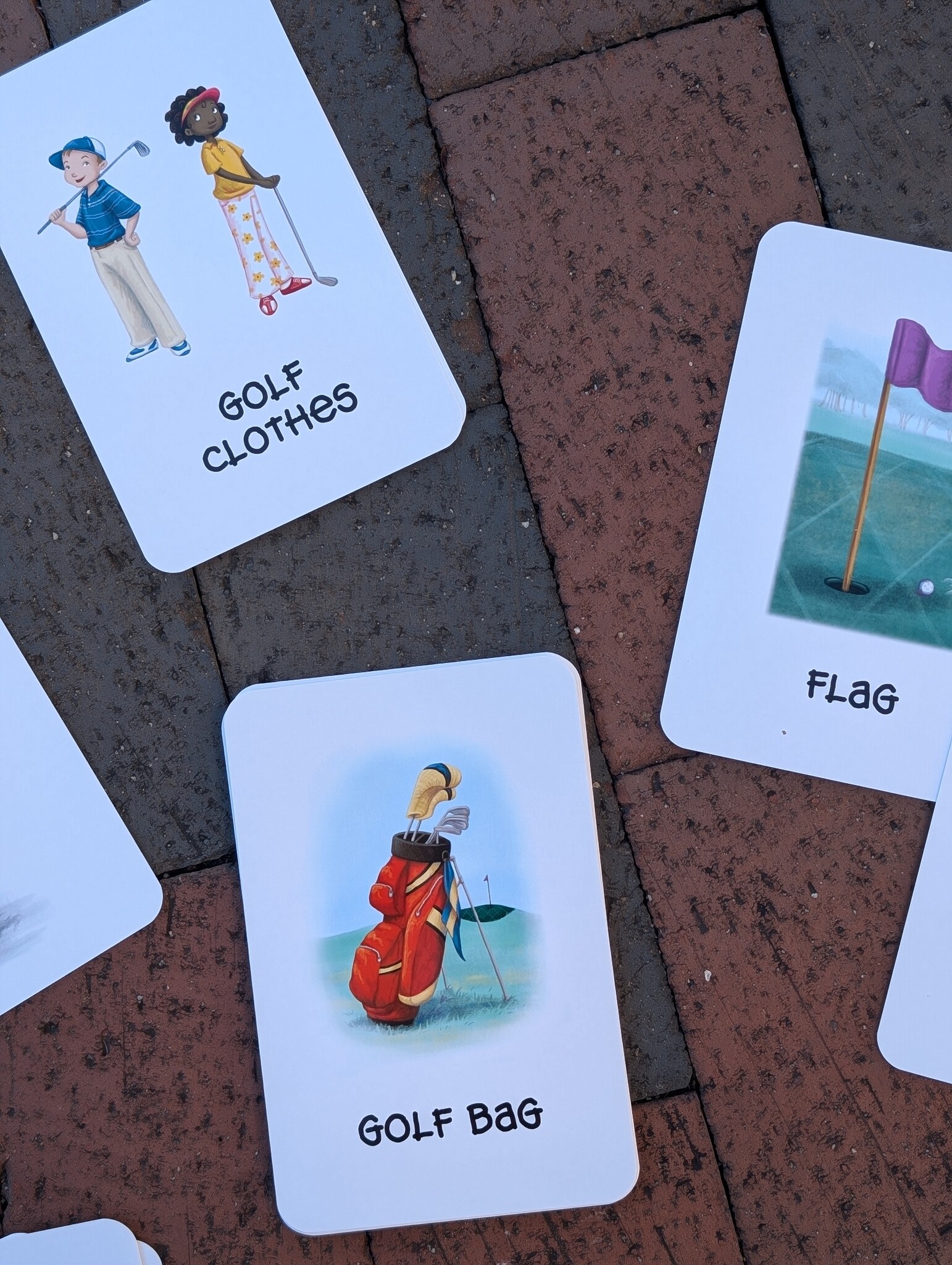 Nicole Weller Nicole Weller Let's Play Golf Book & Card Set