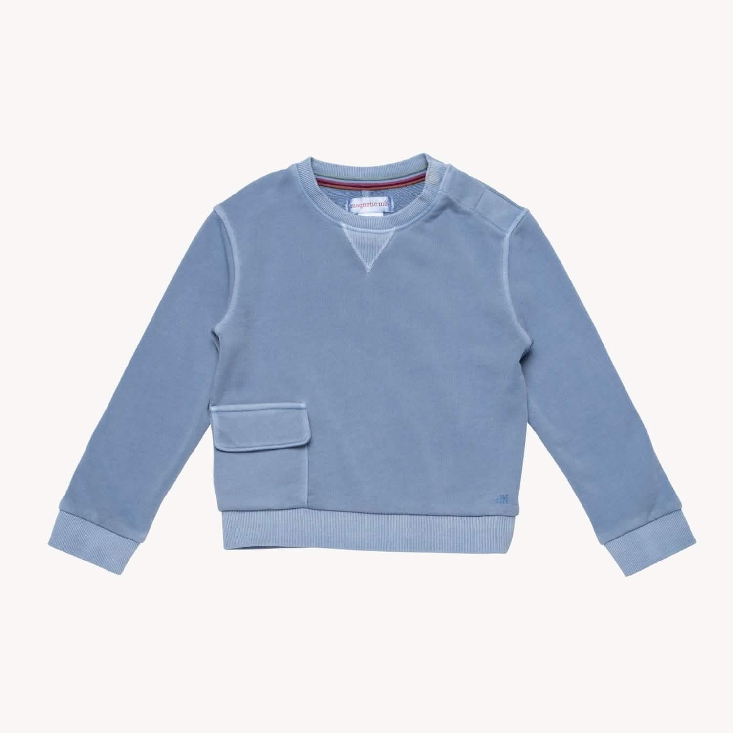 Magnificent Baby Magnetic Me Cozy Sweater - Infinity Blue