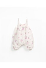 Play Up Strawberry Organic Cotton Ruffle Top Romper