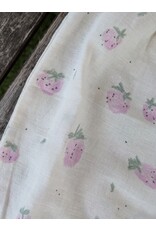 Play Up Strawberry Organic Cotton Ruffle Top Romper