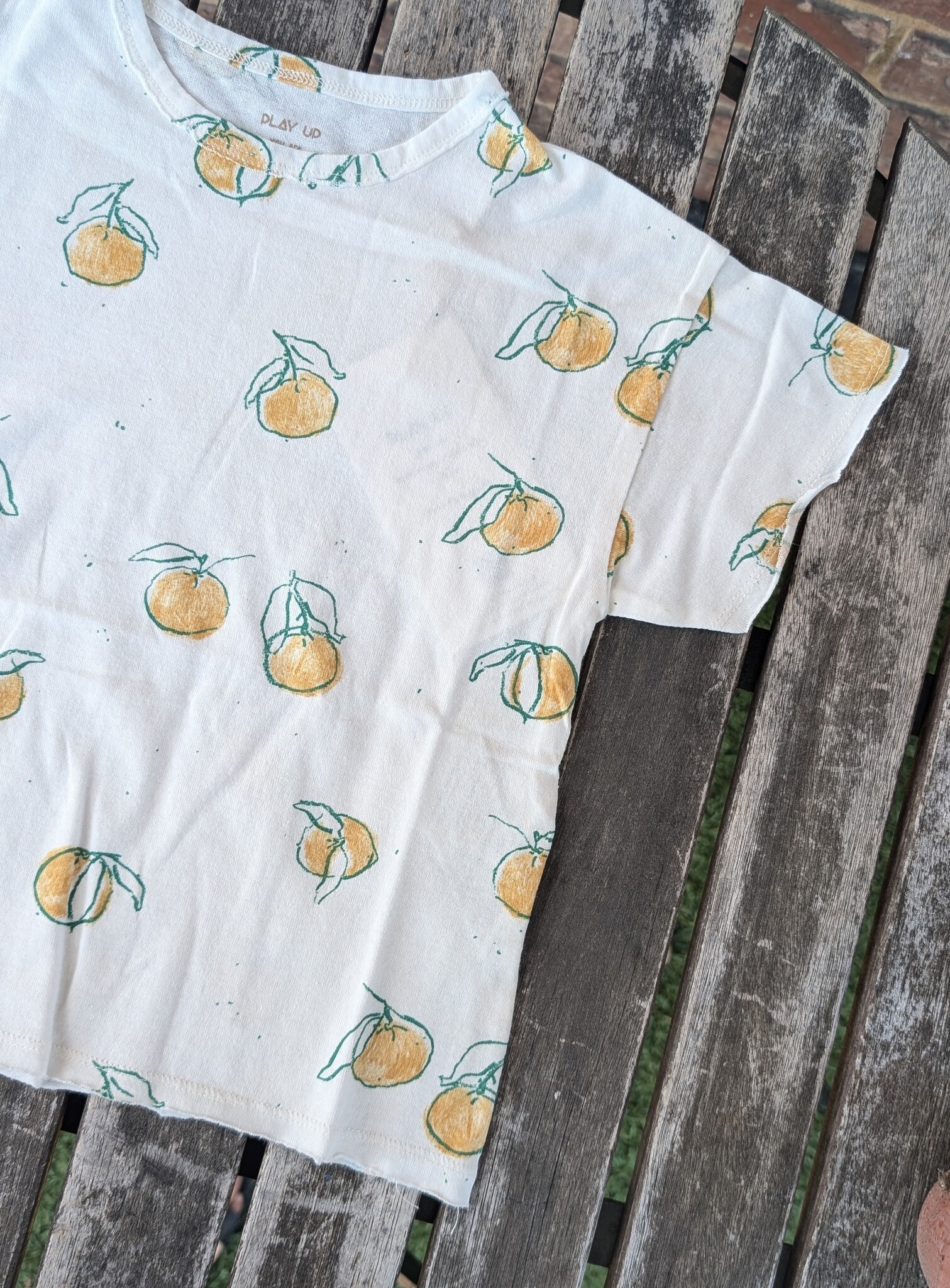 Play Up Pomelo Organic Cotton Tee