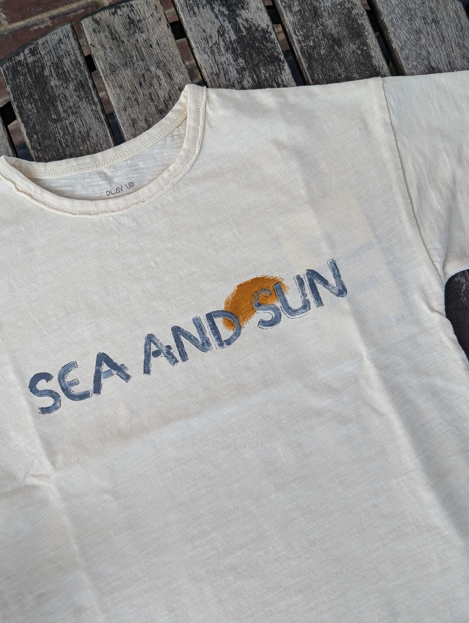 Play Up Sea and Sun Organic Cotton Tee