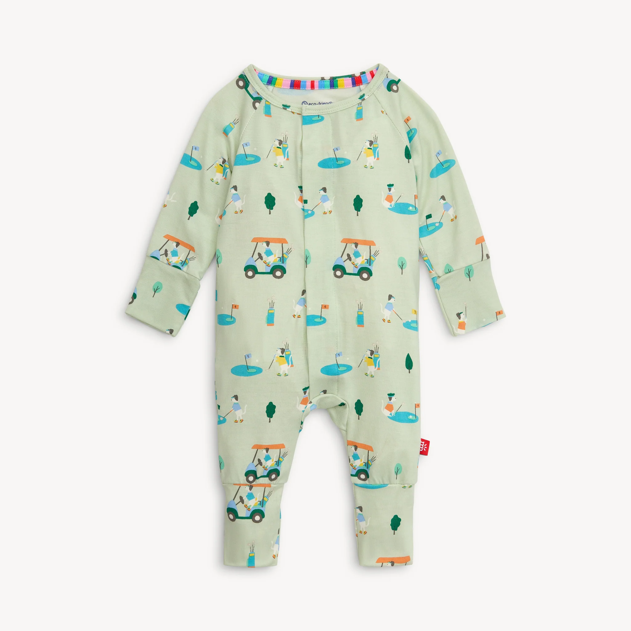Magnificent Baby Magnetic Modal Convertible Coverall - Fairway Fetch