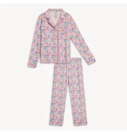 Magnificent Baby Magnetic Me Bamboo Pajama Set - Lily Floral