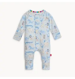 Magnificent Baby Magnetic Modal Convertible Coverall - Jungle Jazz