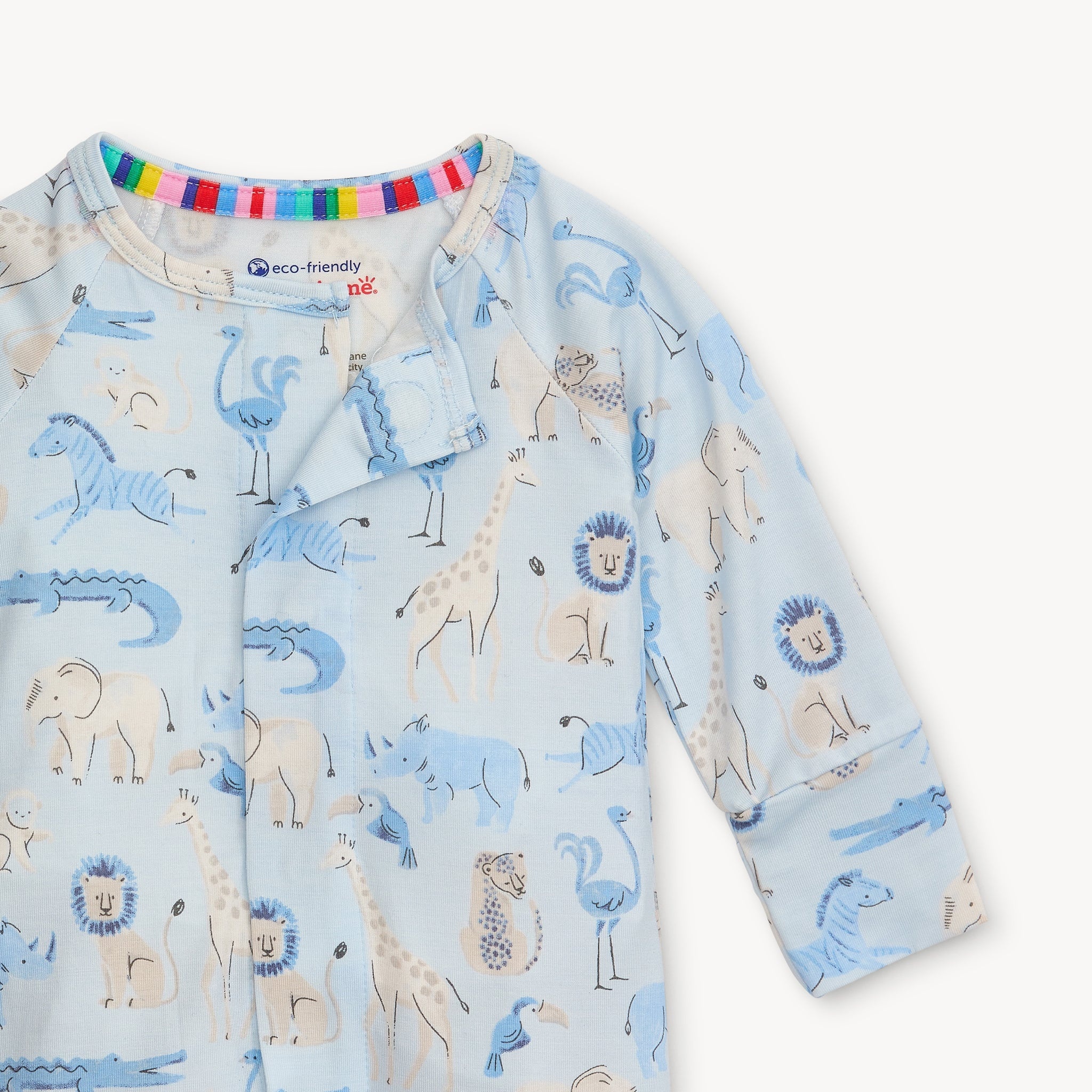 Magnificent Baby Magnetic Modal Convertible Coverall - Jungle Jazz