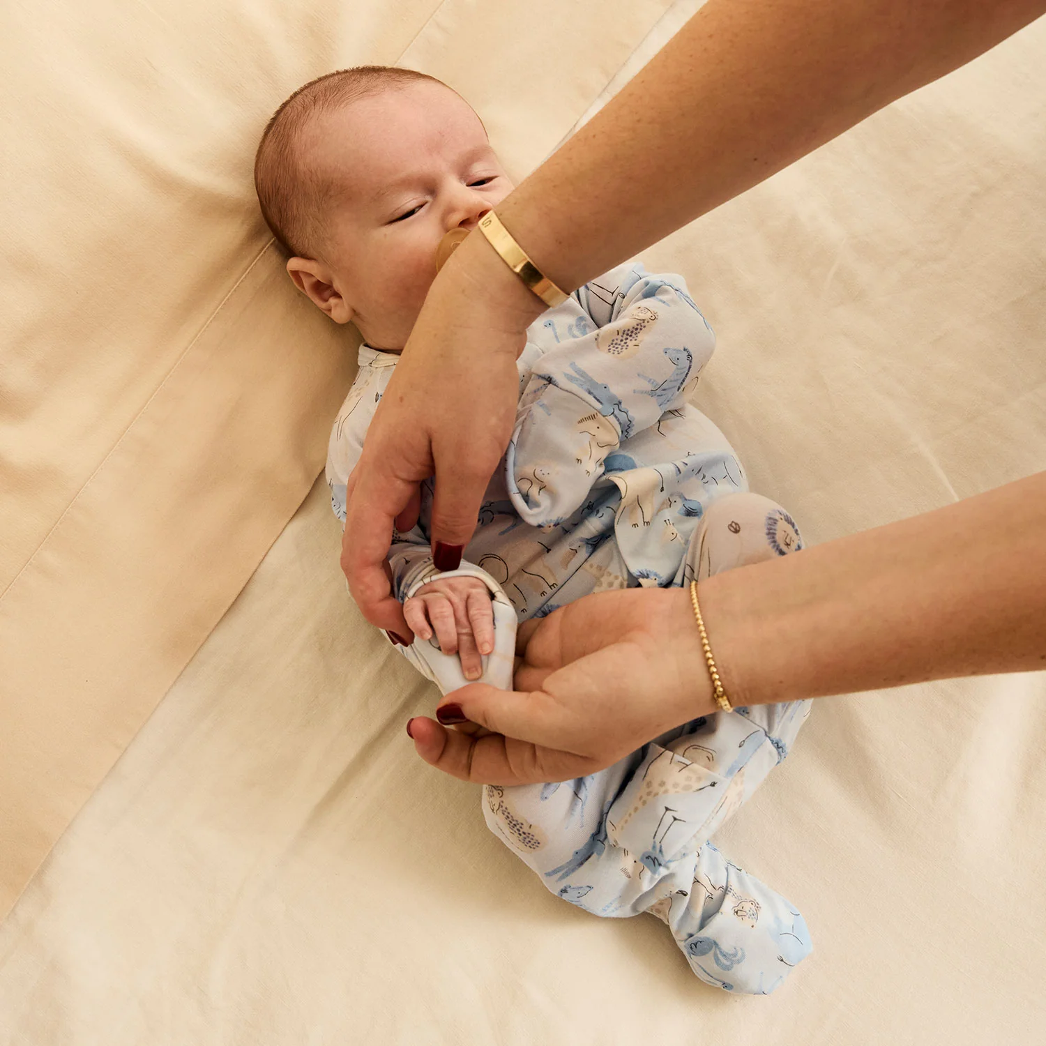 Magnificent Baby Magnetic Modal Convertible Coverall - Jungle Jazz