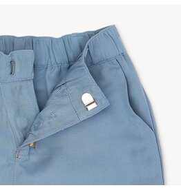 Magnificent Baby Magnetic Me Chambray Stripe Cotton Shorts