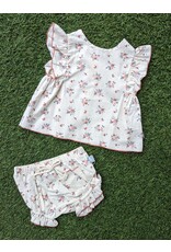 Snug SNUG Organic Cotton Soft Petals Ruffle Tunic & Bloomer Set