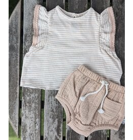 Snug Kristen Peplum Tank and Shortie Set