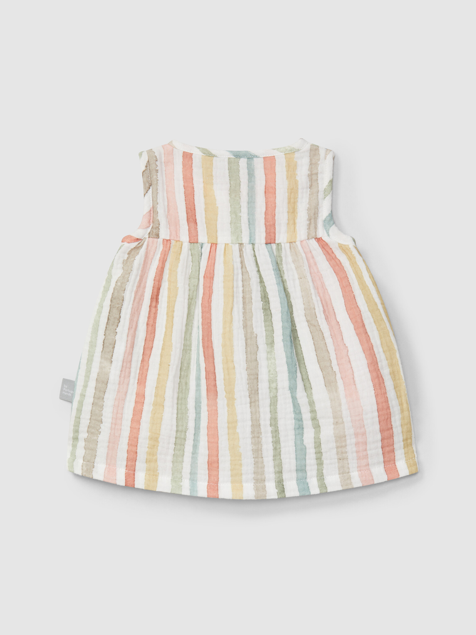 Snug Kerry Watercolor Stripe Baby Pocket Dress