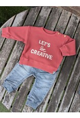 Snug Let's Be Creative Waffle Sweatshirt