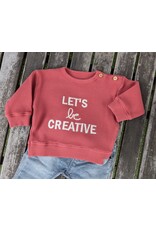 Snug Let's Be Creative Waffle Sweatshirt