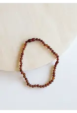 Canyon Leaf Canyon Leaf Raw Cognac Amber Necklace