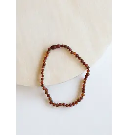 Canyon Leaf Canyon Leaf Raw Cognac Amber Necklace