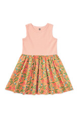 Tea Collection Toucan in Banana Palm Tank Skirted Dress