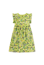 Tea Collection Wrap Neck Dress - Mexican Floral