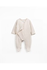 Play Up Organic Cotton Kimono - Cream