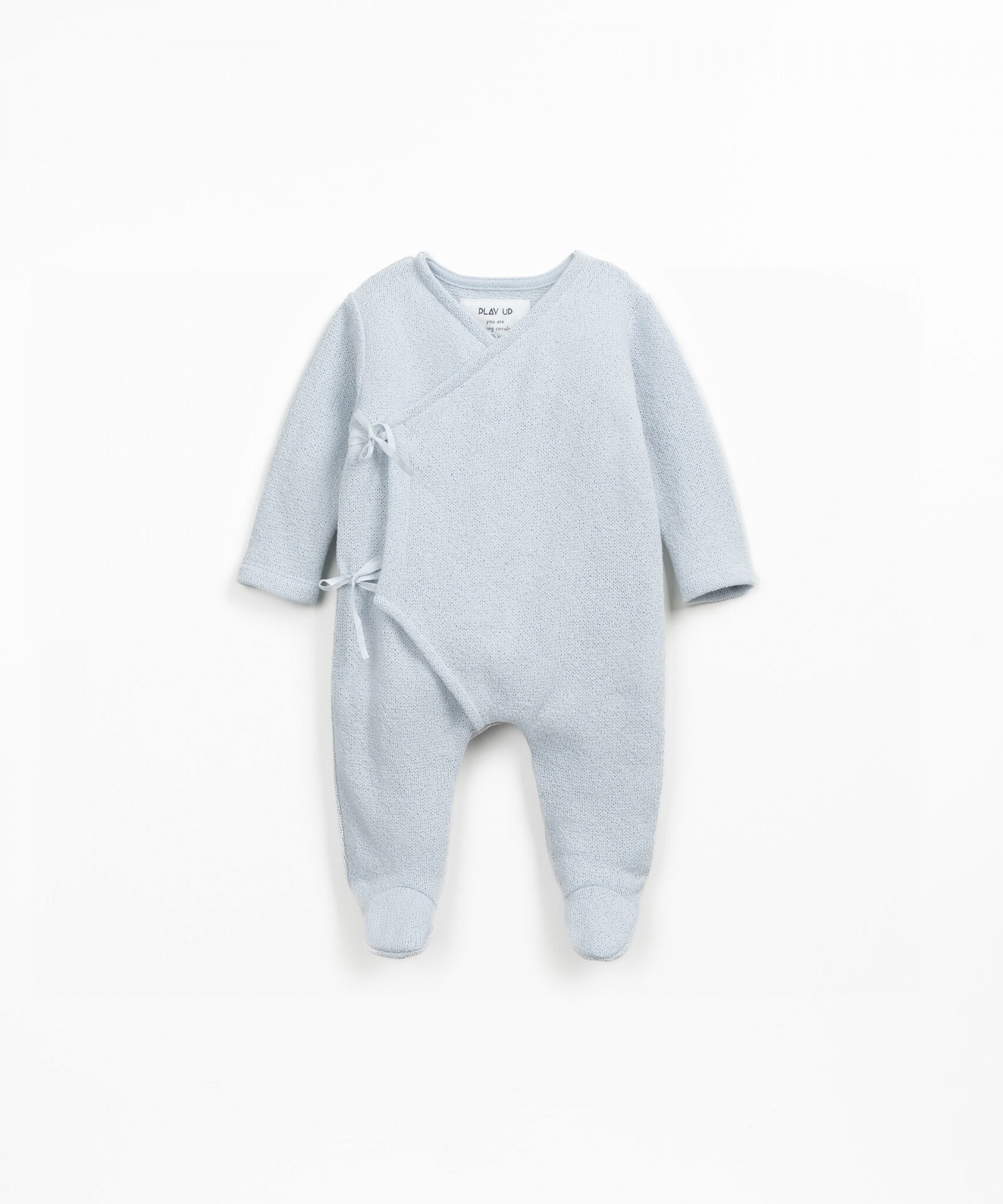 Play Up Organic Cotton Kimono - Cloud