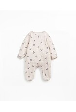 Play Up Organic Cotton Footie - Botanical