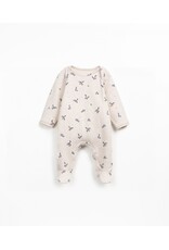 Play Up Organic Cotton Footie - Botanical