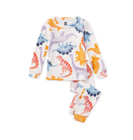 Tea Collection Goodnight Pajama Set - Dreamy Dino