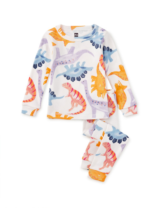 Tea Collection Goodnight Pajama Set - Dreamy Dino