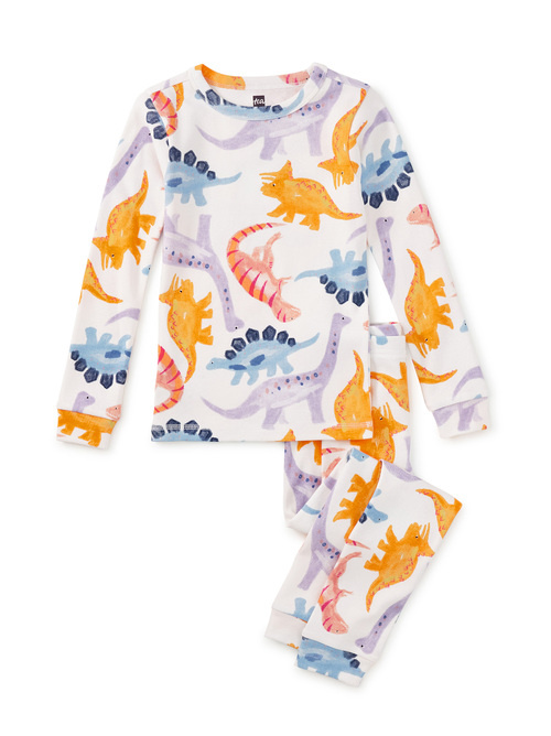 Tea Collection Goodnight Pajama Set - Dreamy Dino