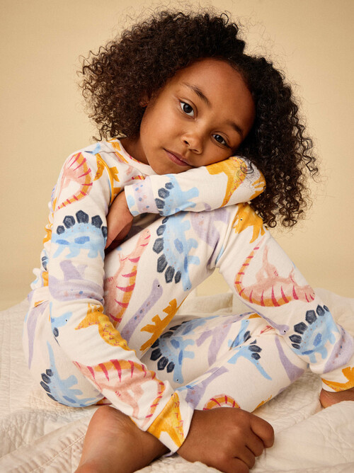 Tea Collection Goodnight Pajama Set - Dreamy Dino