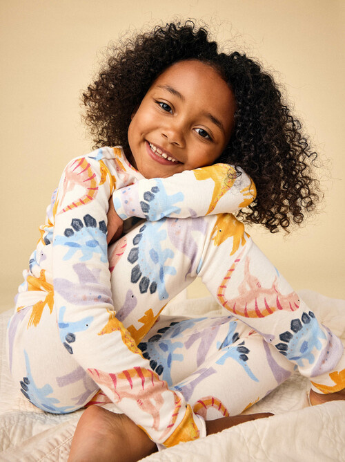 Tea Collection Goodnight Pajama Set - Dreamy Dino