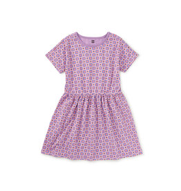Tea Collection Short Sleeve Twirl Dress - Korean Tiles