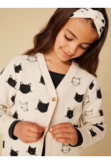 Tea Collection Turkish Cats Long Cardigan