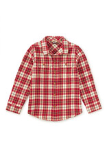 Tea Collection Flannel Button Up Shirt - Wilderness Plaid