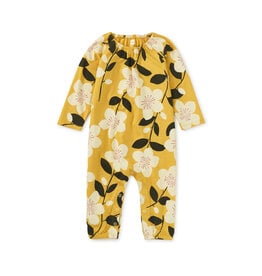 Tea Collection Metallic Tile Raglan Sleeve Baby Romper