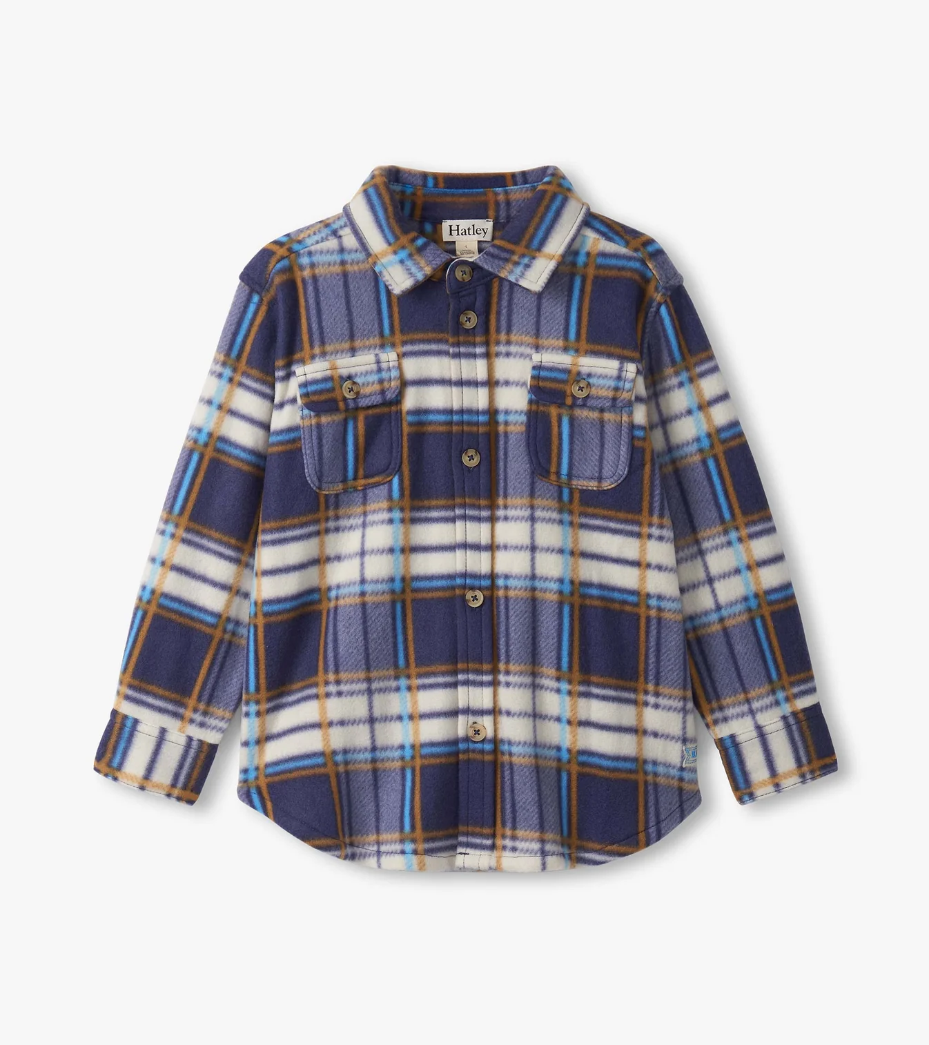 Hatley Mountain Top Plaid Fleece Buttondown