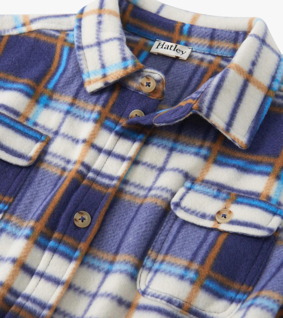 Hatley Mountain Top Plaid Fleece Buttondown