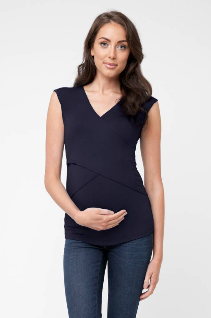 Ripe Maternity Embrace Tank - New Navy