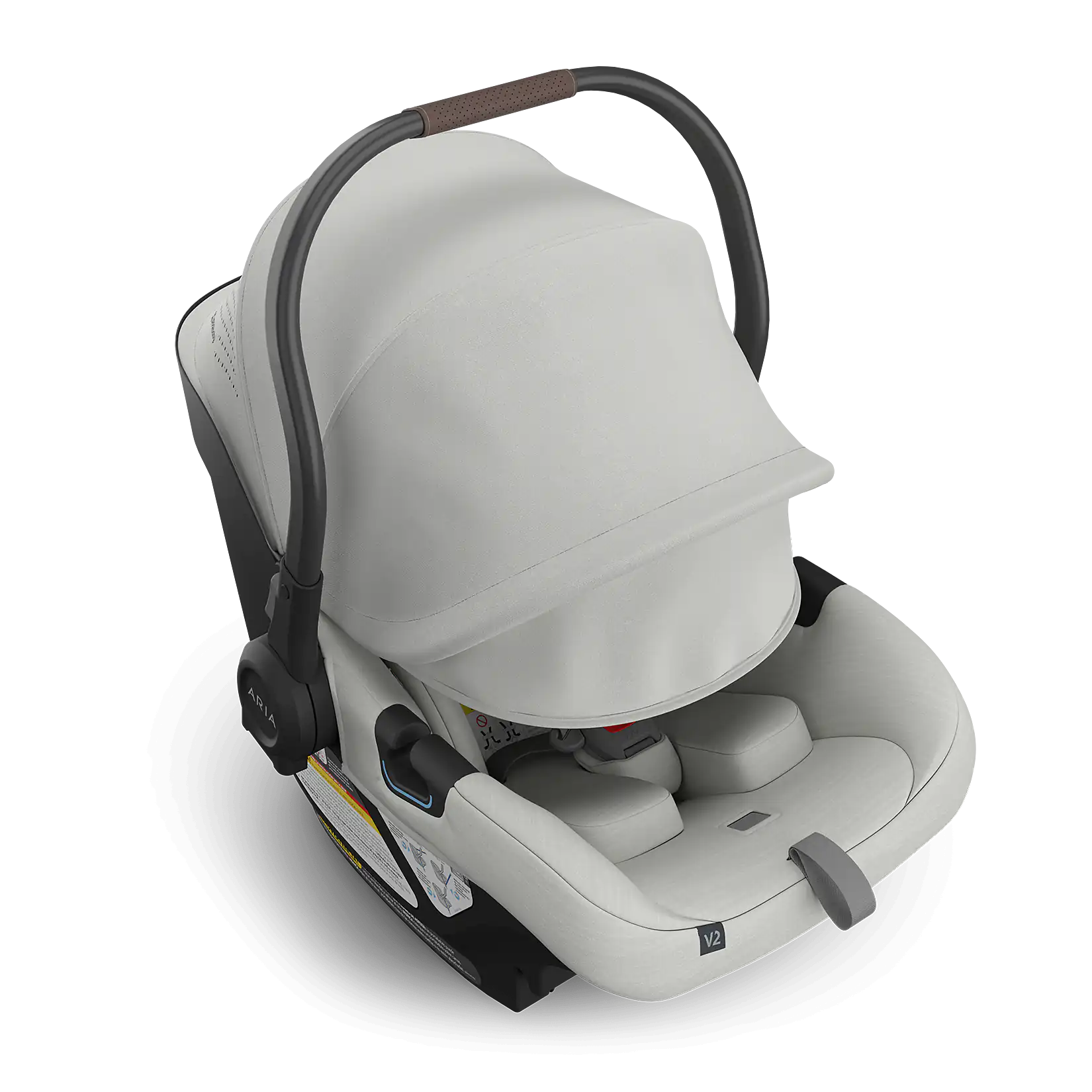 UPPAbaby UPPAbaby ARIA V2 Infant Carseat - Savannah (Pearl Gray Jacquard)