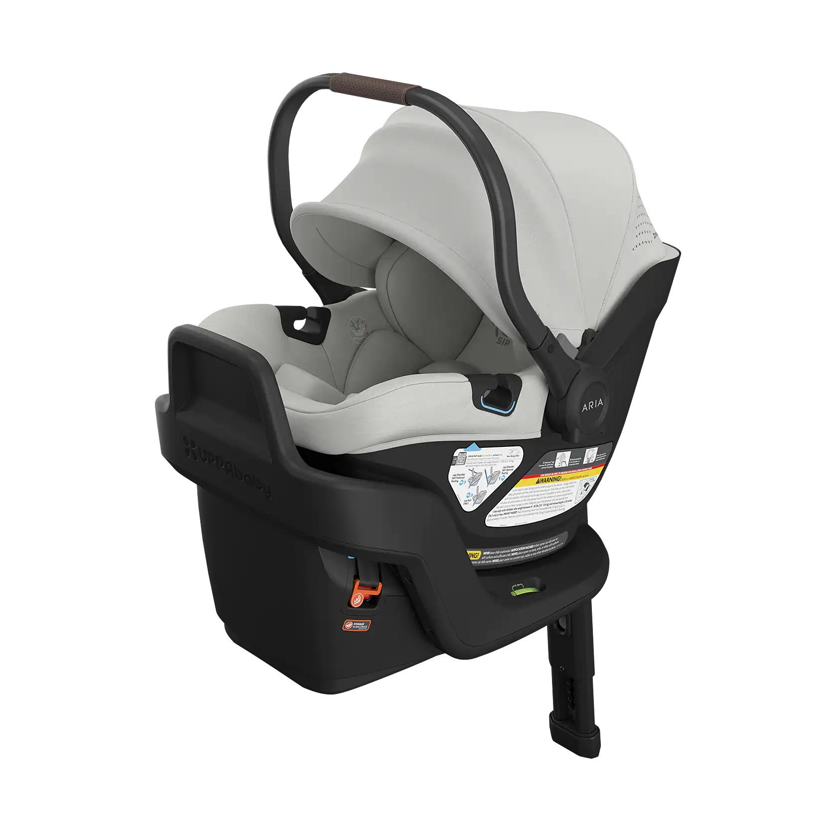 UPPAbaby UPPAbaby ARIA V2 Infant Carseat - Savannah (Pearl Gray Jacquard)