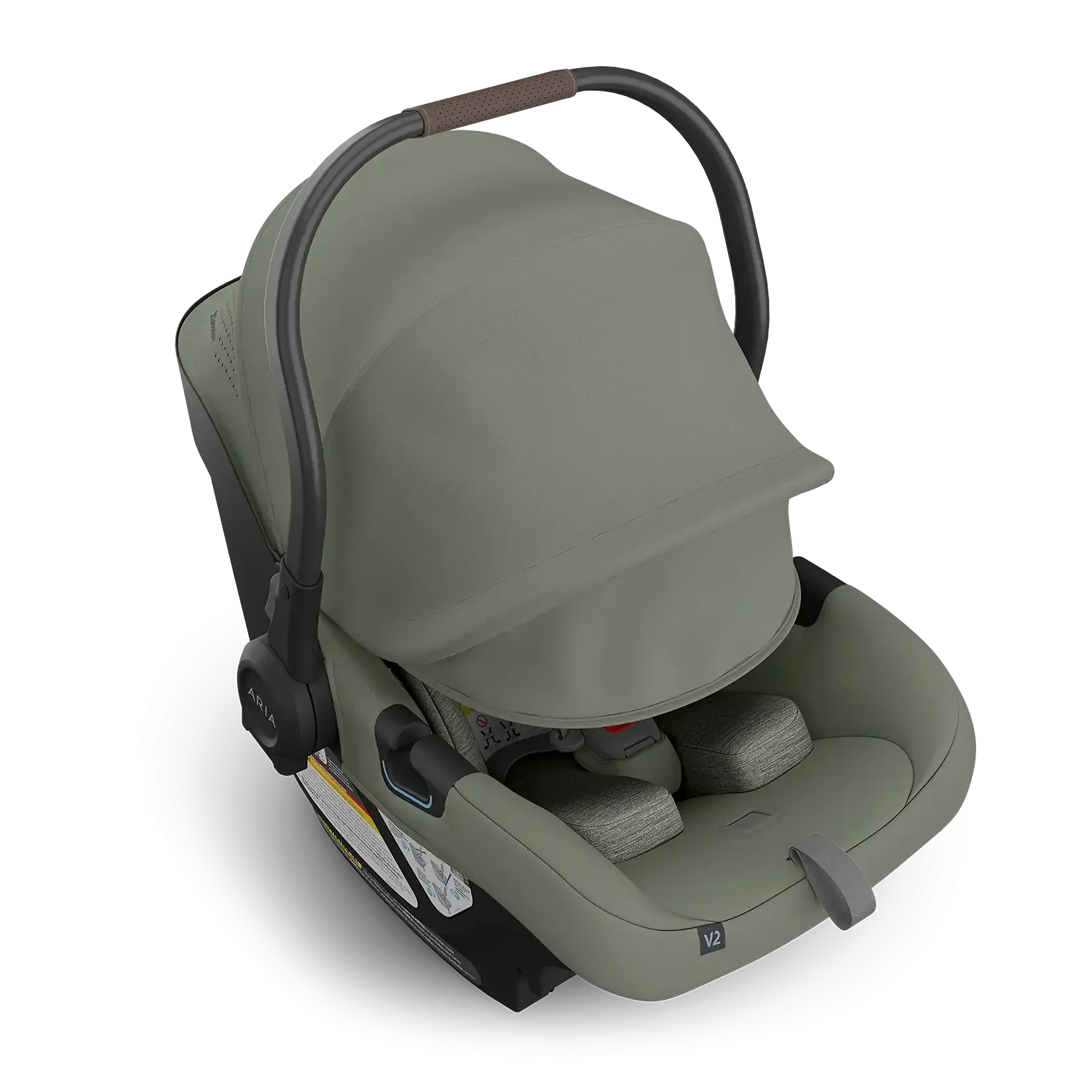 UPPAbaby UPPAbaby ARIA V2 Infant Carseat - Evelyn (Meadow Green)