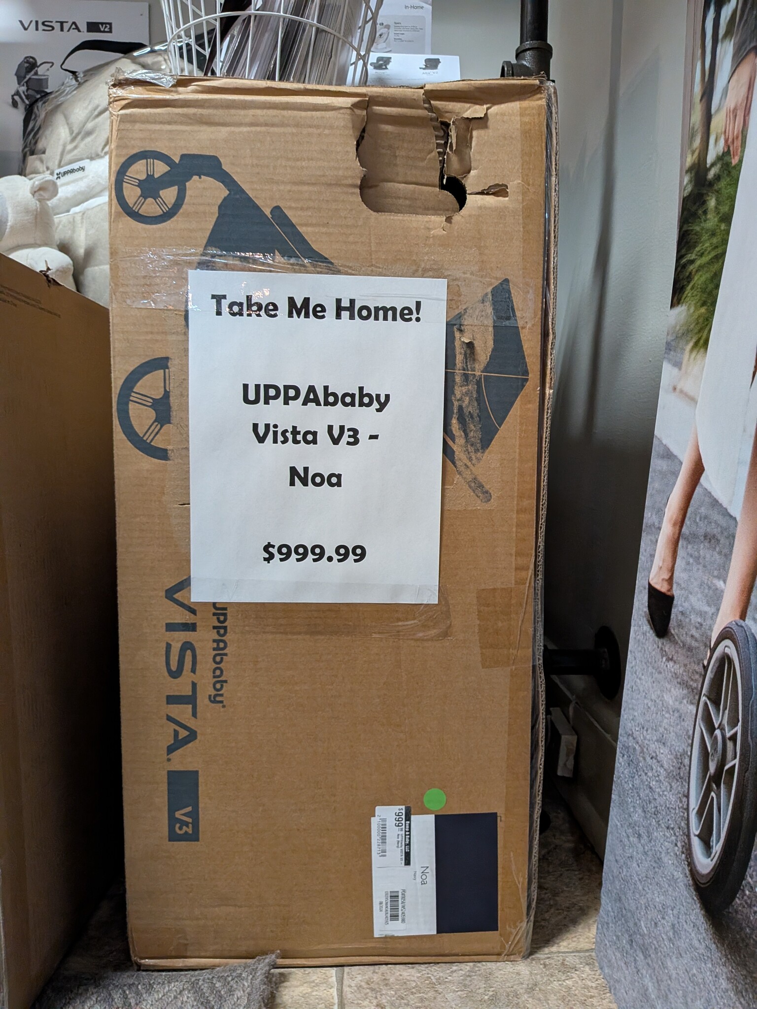 UPPAbaby UPPAbaby VISTA V3 - Noa (Navy) *DISCONTINUED COLORWAY*