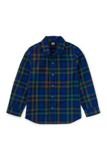 Tea Collection Busan Holiday Plaid Button Shirt
