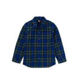 Tea Collection Busan Holiday Plaid Button Shirt