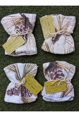 A Jane of All A Jane of All Handmade Burp Cloth - Pinecones