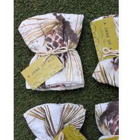 A Jane of All A Jane of All Handmade Burp Cloth - Pinecones