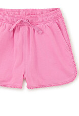 Tea Collection Pom Pom Gym Shorts - Perennial Pink