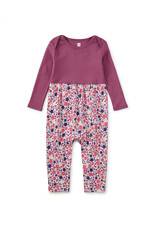 Tea Collection Mix Print Baby Romper - Hanji Floral