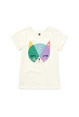 Tea Collection Rainbow Cat Graphic Tee