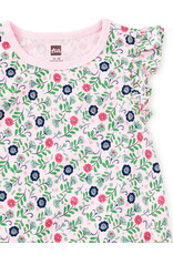 Tea Collection Flutter Baby Romper - Azulejos Floales